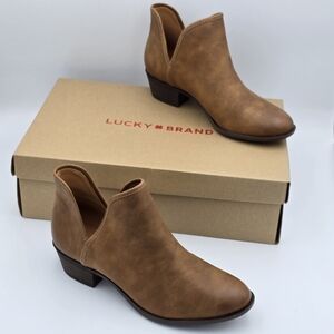Lucky Brand Brown Ankle Boots